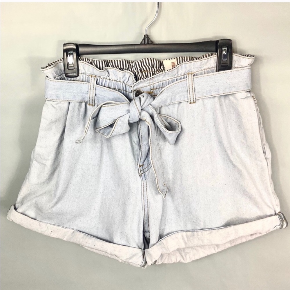 Wishlist Paperbag Jean Shorts